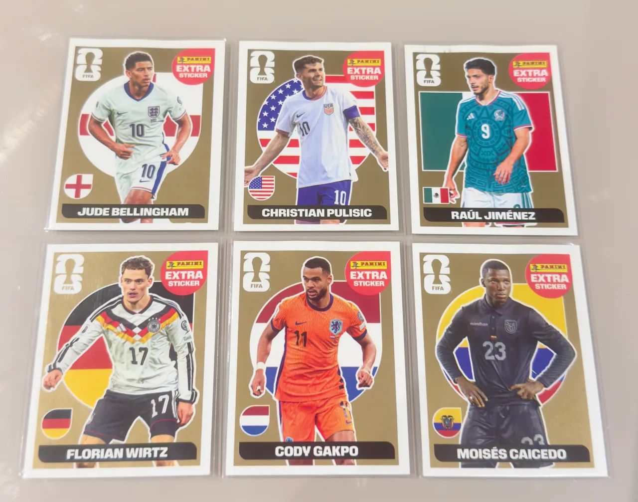 Figurinhas Legends Copa 2026 - Ouro (Originais)
