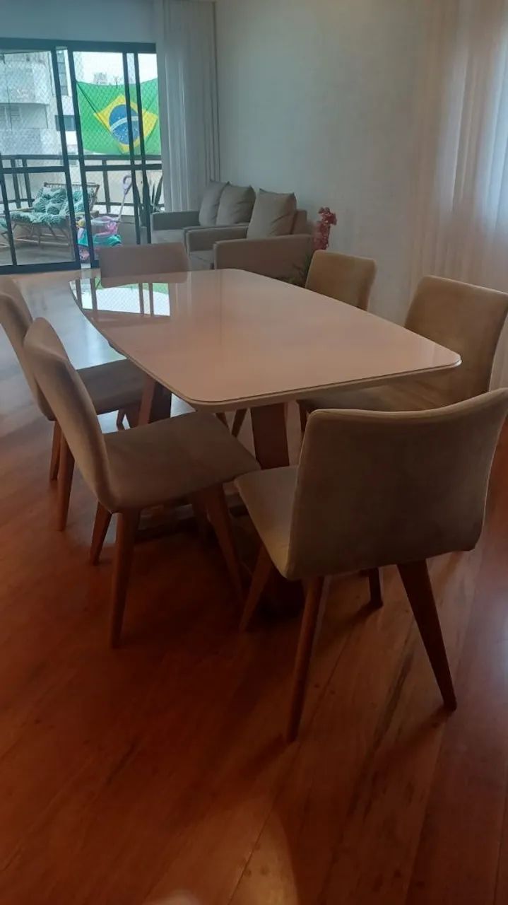 Mesa de jantar 6 cadeiras  - Foto 2