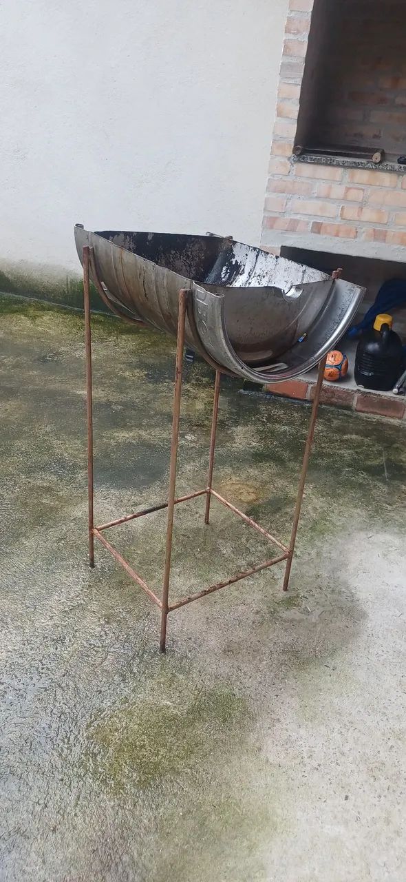 Churrasqueira Barril Inox 50L - Foto 2