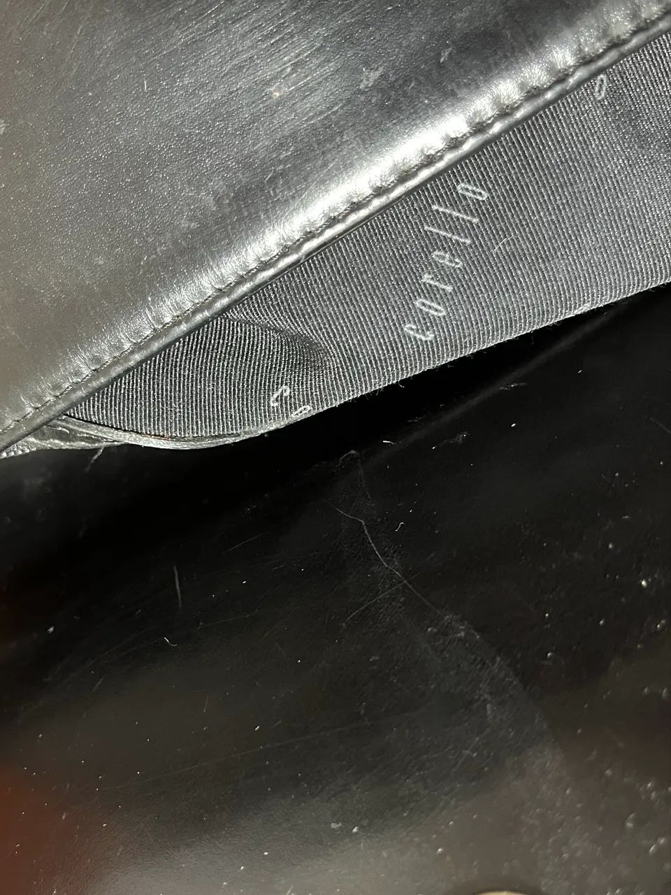 bolsa corello couro legítimo preta - Foto 3