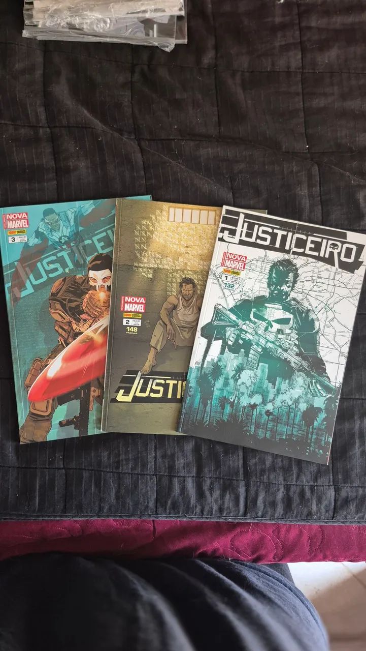 Justiceiro 1 a 3 (Nova Marvel)