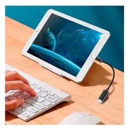 Cabo OTG Tipo C USB Fêmea Adaptador Celular Para Pendrive Mouse Teclado Tablet Android - Foto 3