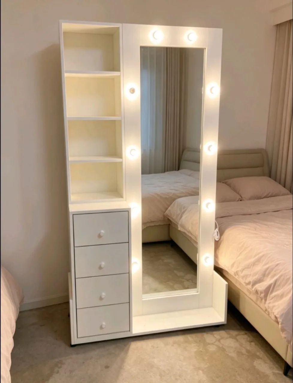 Closet Completo com Espelho Iluminado Elegância e Organização  - Foto 2