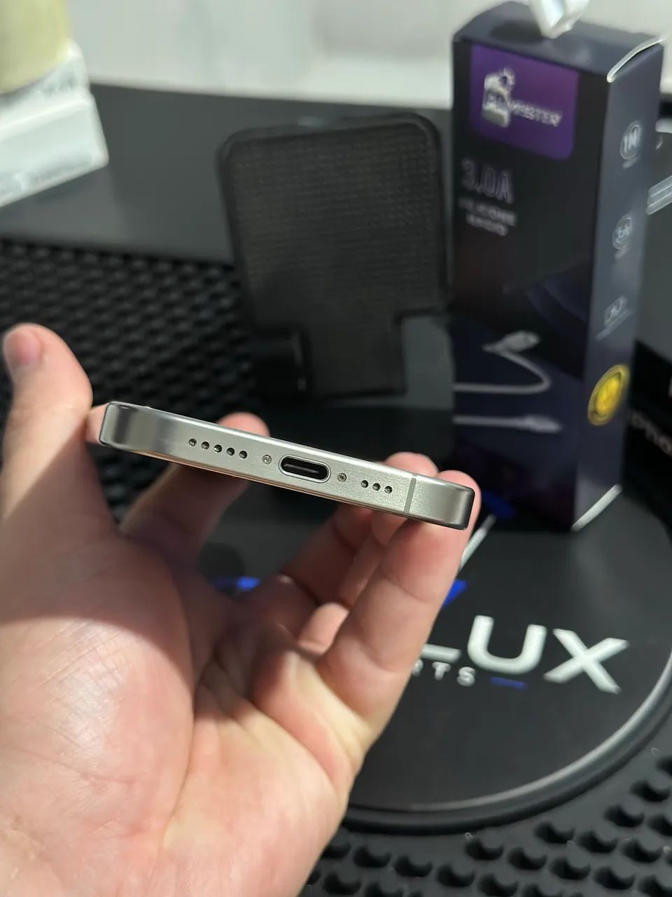 iphone 15 PRO 512gb - 1 ANO DE GARANTIA - OPORTUNIDADE  - Foto 4