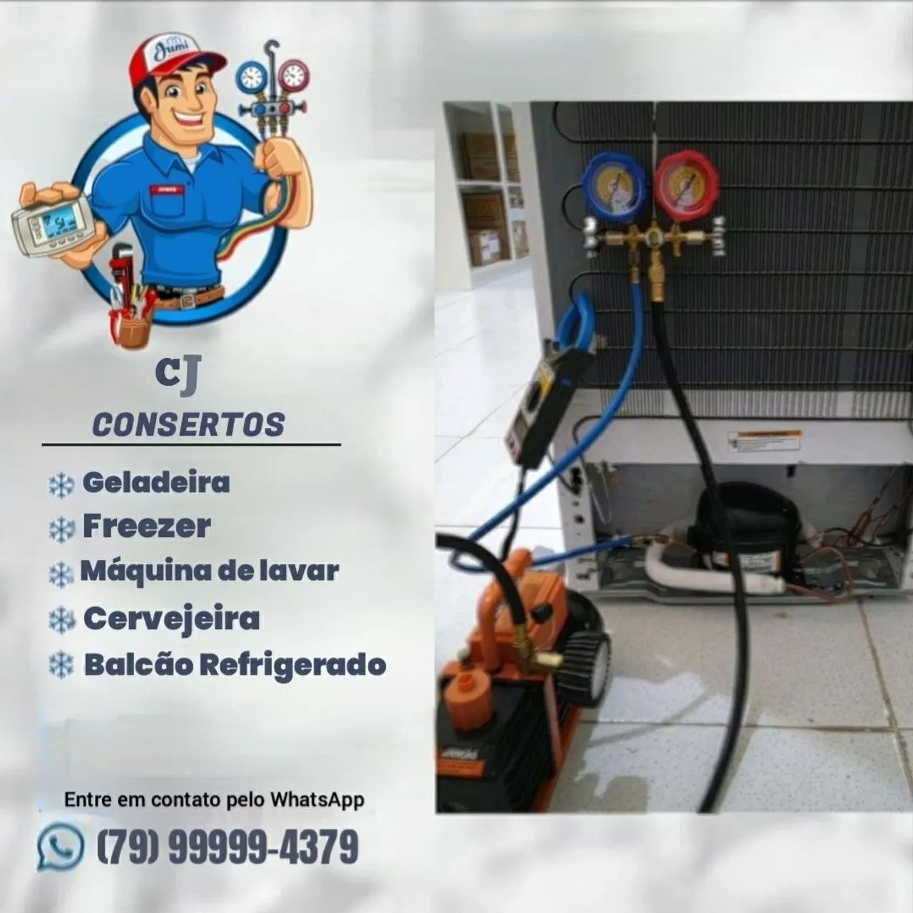 Conserto Geladeira Freezer 