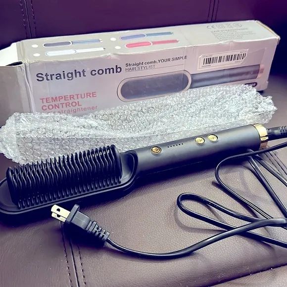 Escova Alisadora 3 em 1- Nova- PAGUE SO NA ENTREGA  - Foto 4