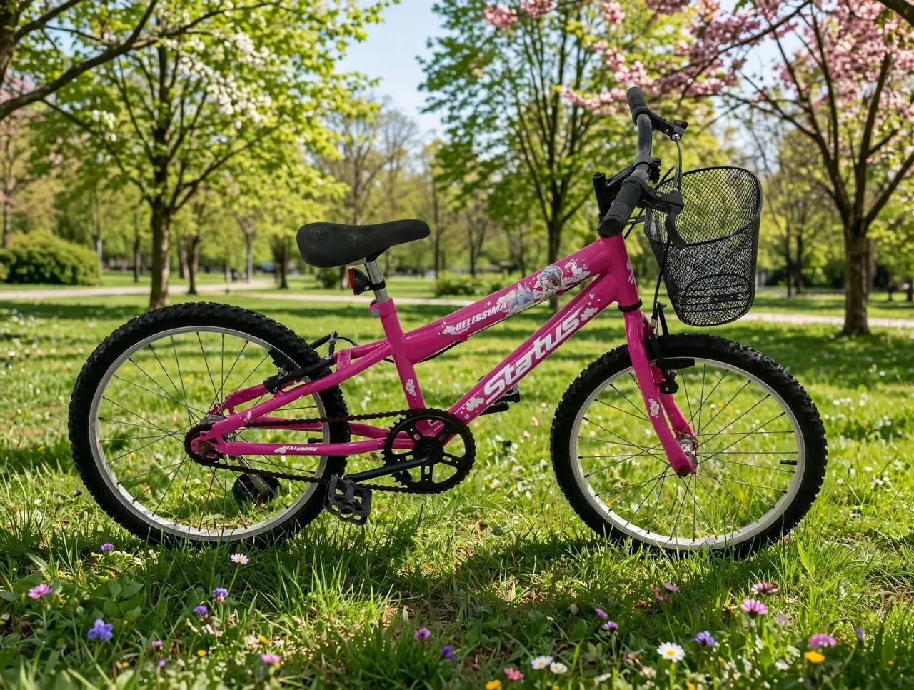 Bicicleta infantil aro 20 IMPECÁVEL  - Foto 4