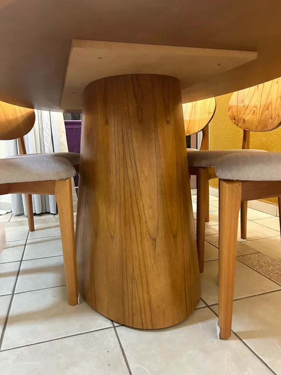 Mesa de jantar oval - Foto 3