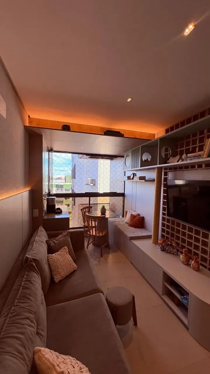 Lindo apto 3/4, uma suite - Foto 3