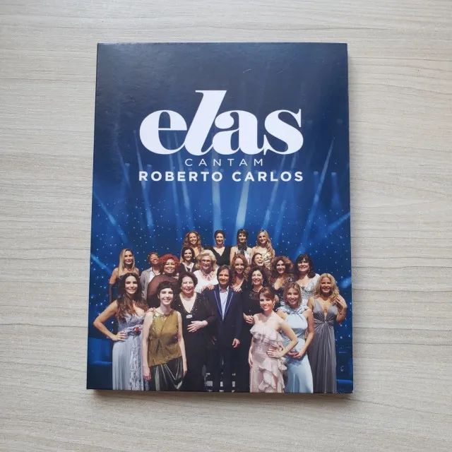 DVD Elas Cantam Roberto Carlos