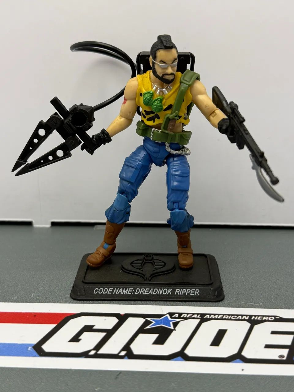 Gi Joe 25th Dreadnok Ripper - 2007 - Comandos em ação 