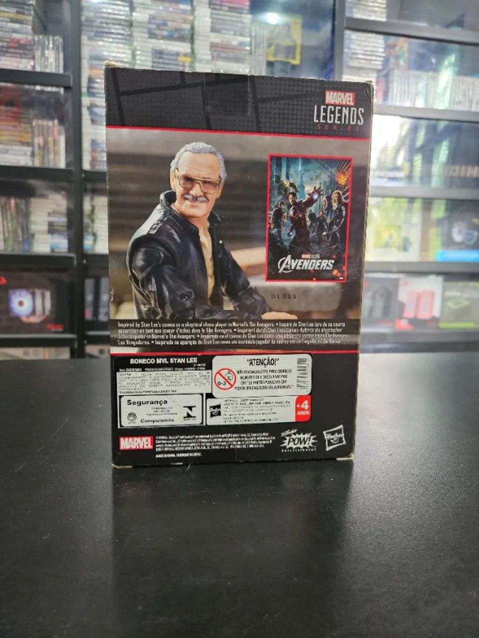 ACTION FIGURE Marvel Legends Stan Lee Avengers 15cm Hasbro - Foto 3