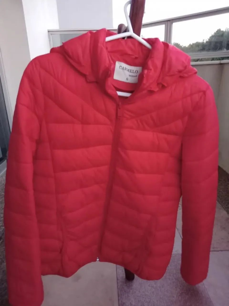 Jaqueta Puffer Vermelha