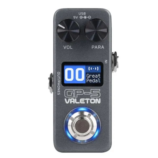 Pedal De Efeitos Valeton Gp-5 Multi-effects Processor Preto - Lacradooo!!