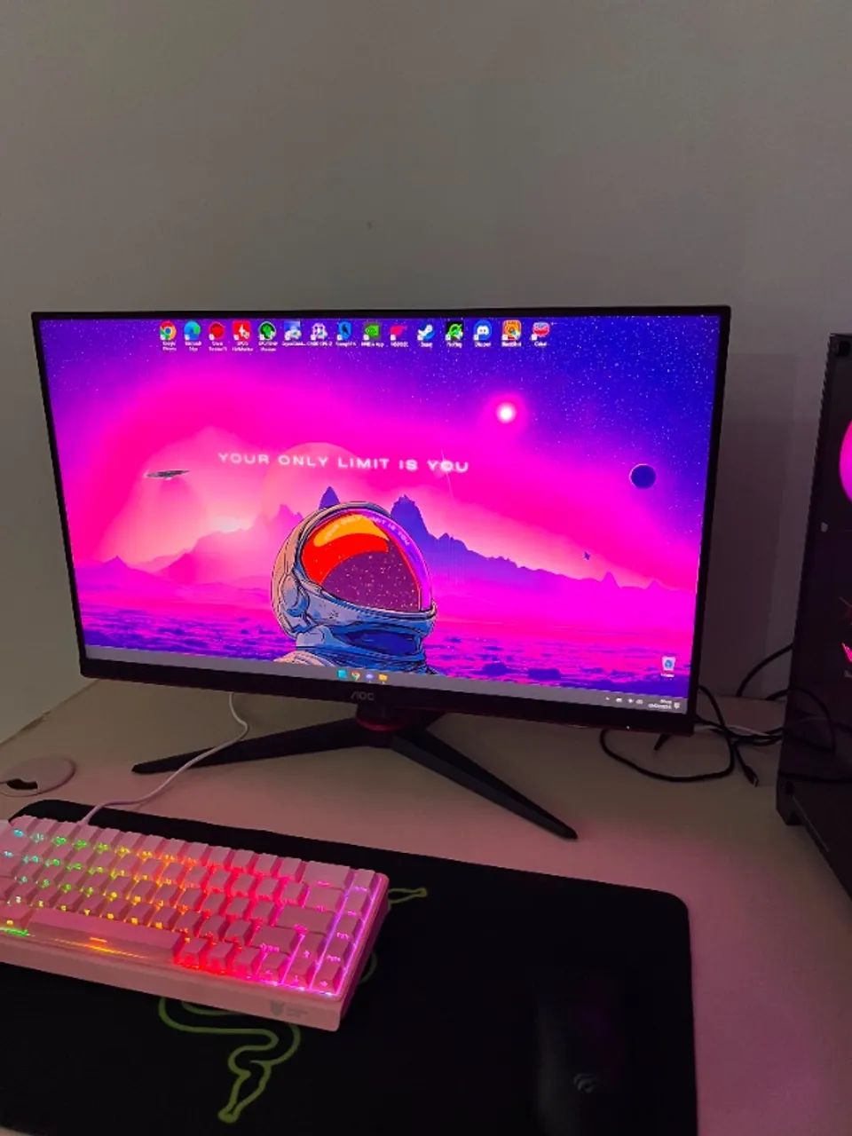 Monitor Gamer AOC 27 Polegadas 165hz (Entrego) - Foto 4