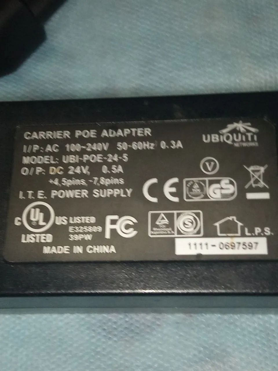 Fonte ubiquiti poe 24-5 DC 24 V - Foto 2