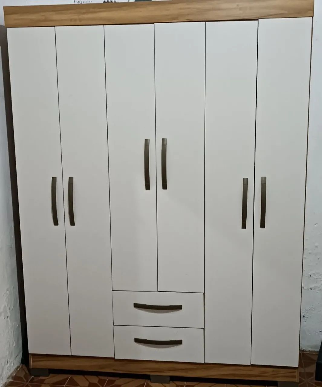 Guarda roupa off white 
