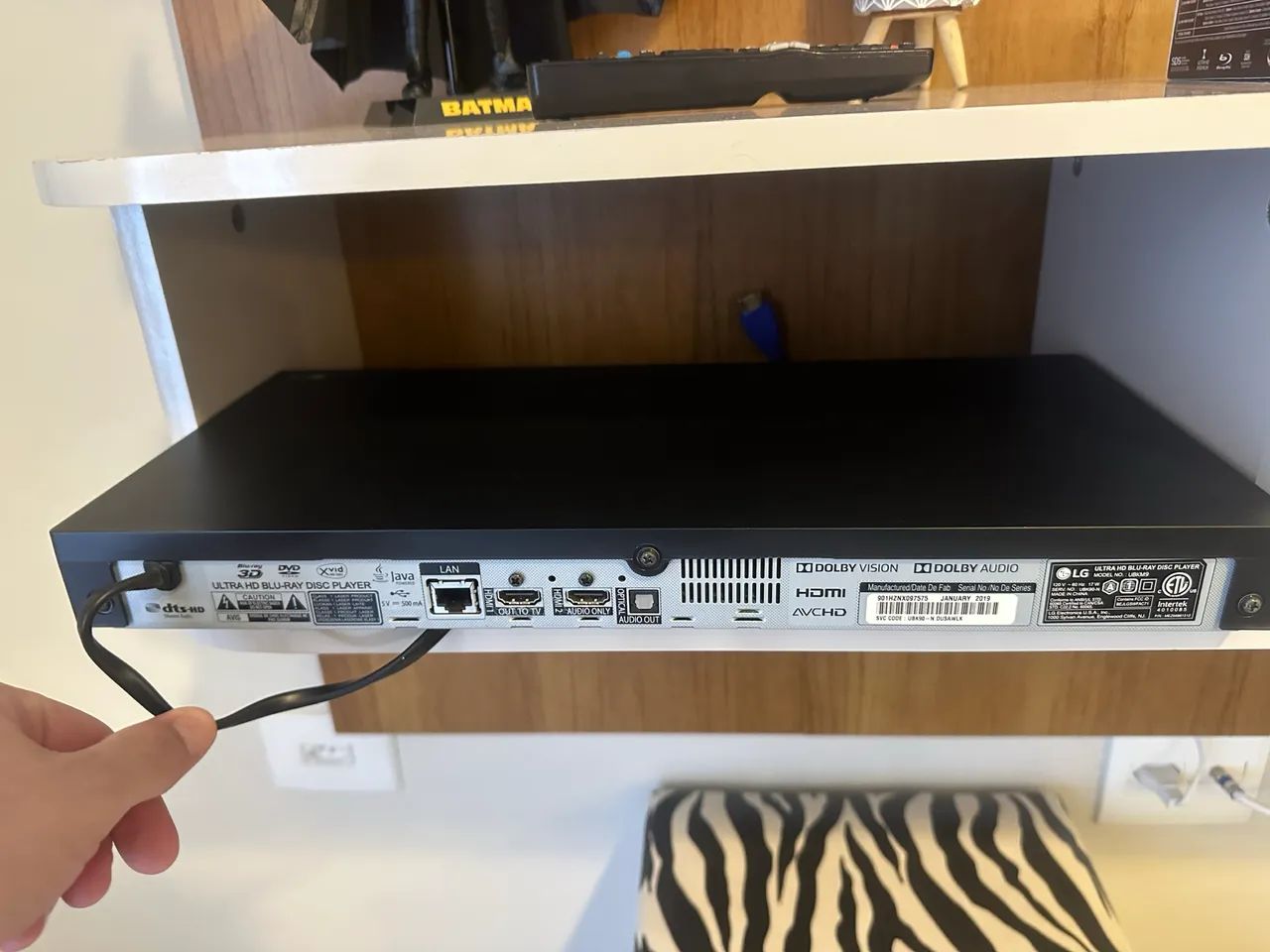 BLU-RAY PLAYER 4K LG UBKM9  - Foto 2