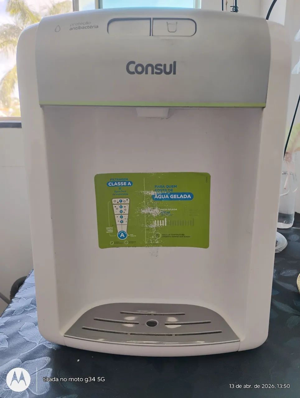 Consul com defeito(não gela)