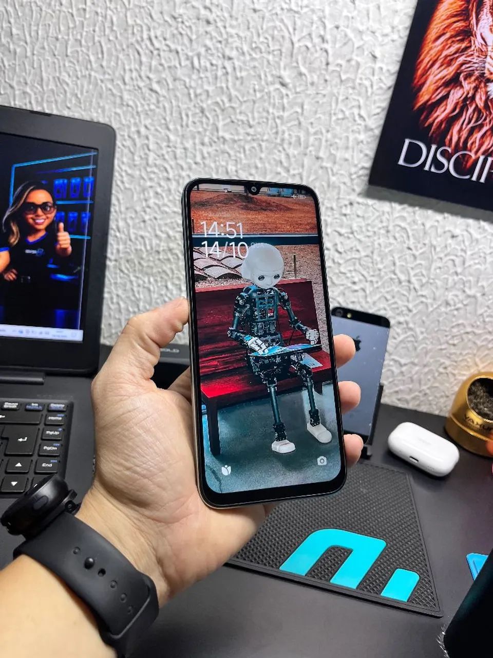 SMARTPHONE "REDMI 15C" IMPECÁVEL - Foto 4
