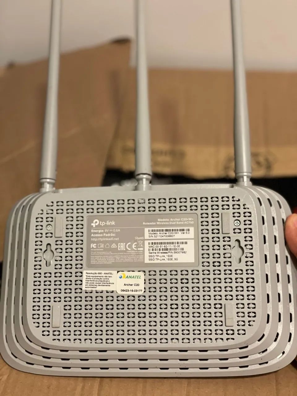roteador tp-link archer c20w dual band - Foto 2