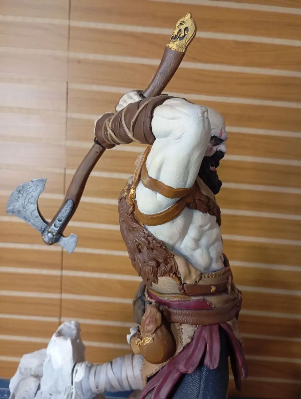 Kratos estatua 3d 45 cm +- - Foto 5