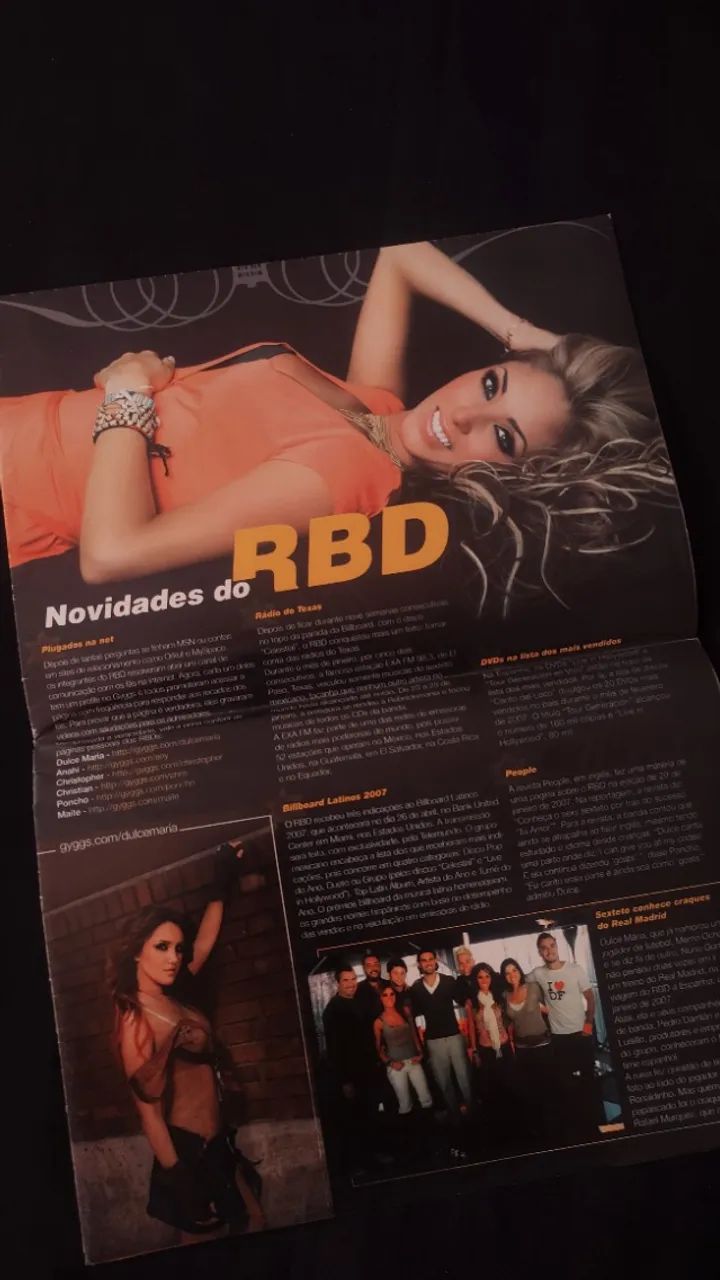 Max Pôster Rebelde Oficial Vol. 11 (Excelente estado quase sem marcas de uso) - Foto 2