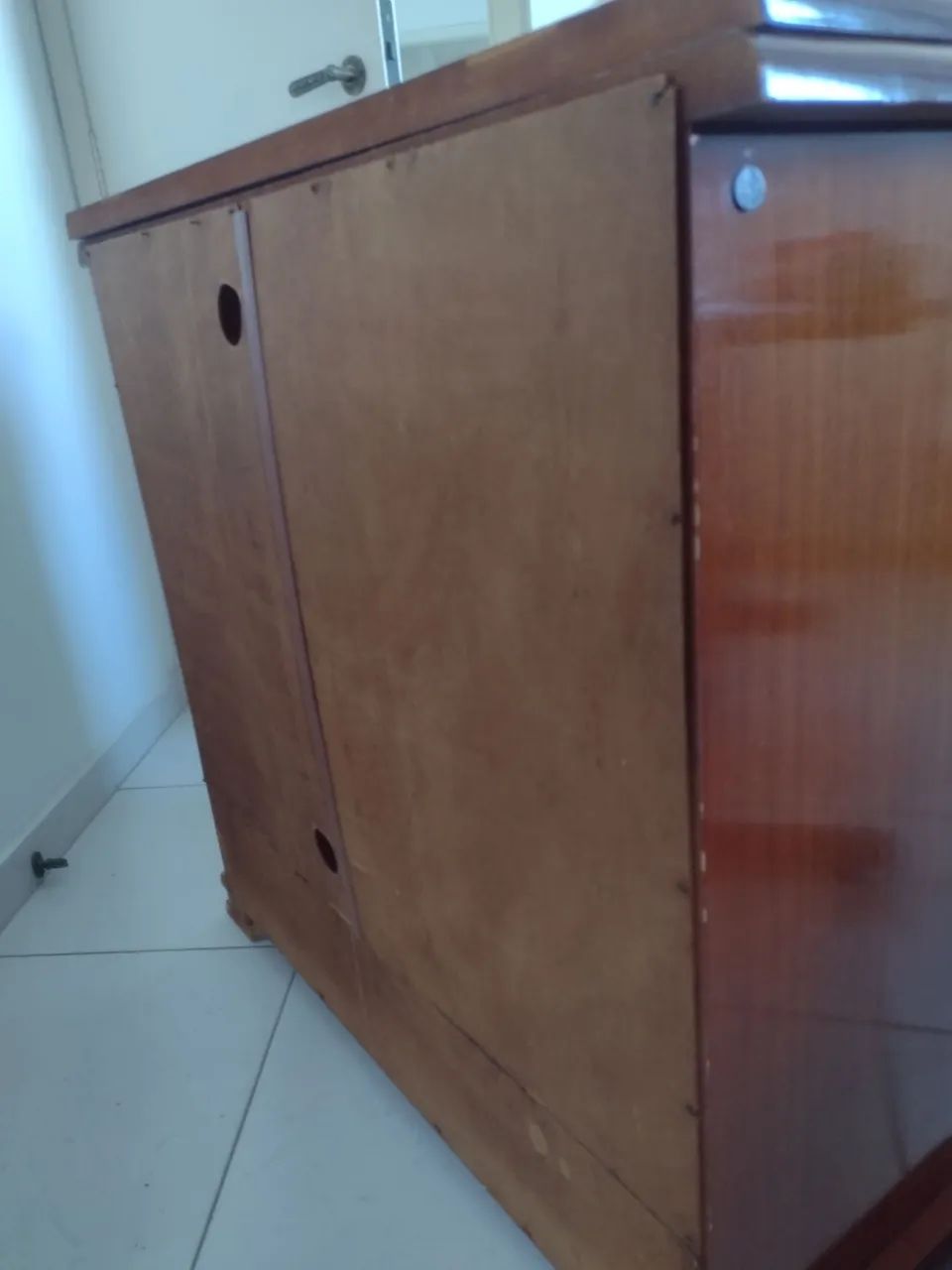 Rack Madeira Maciça 90x90x45cm  - Foto 4