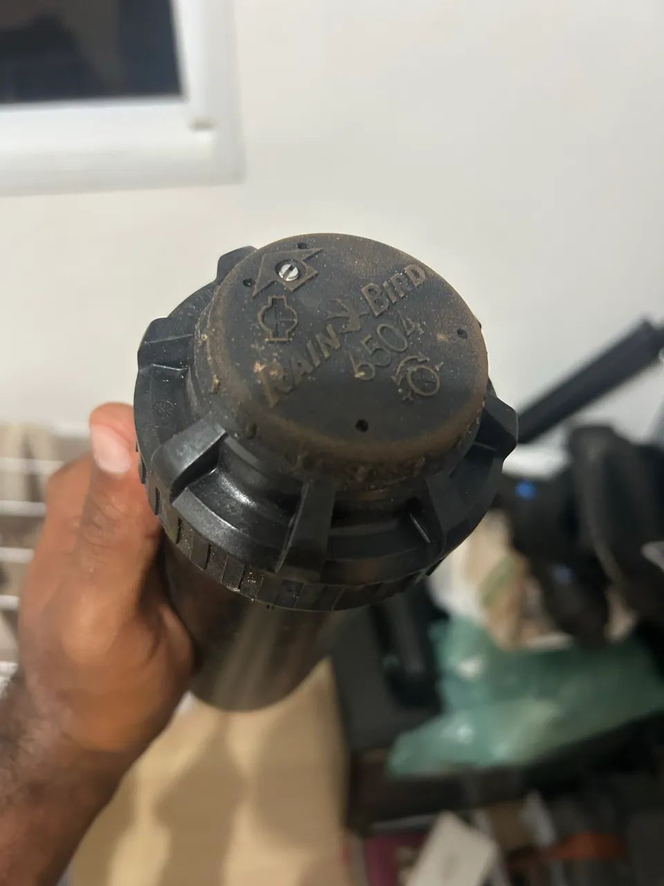 Asperssor para gramados rotor 6504 