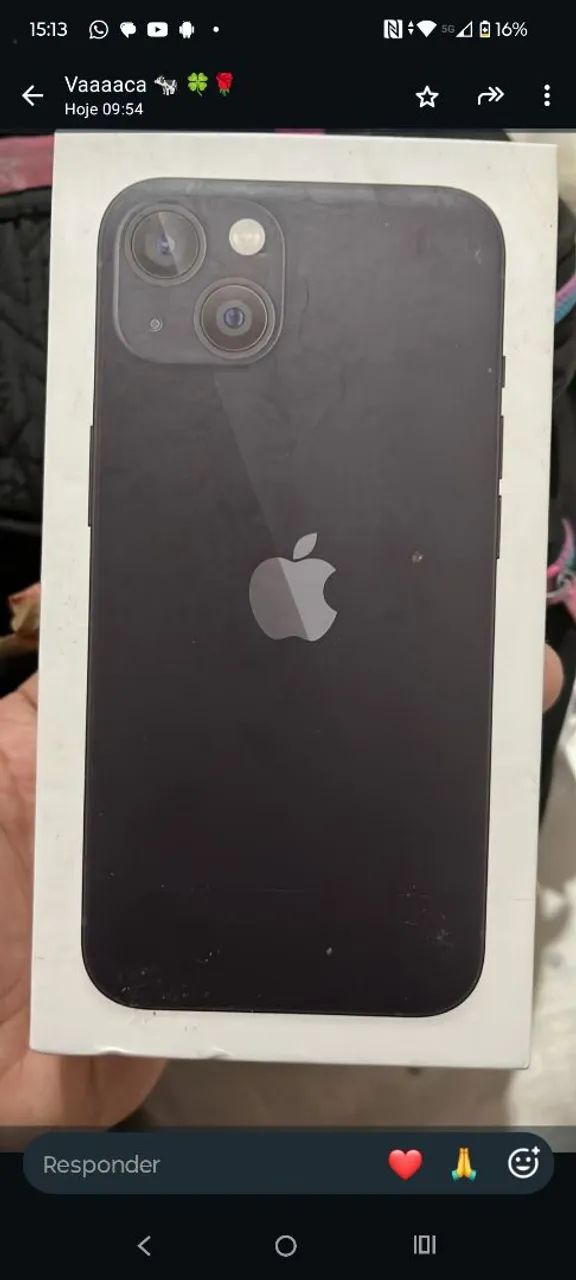 IPHONE 13 , 128GB COM CAIXA E CARREGADOR 