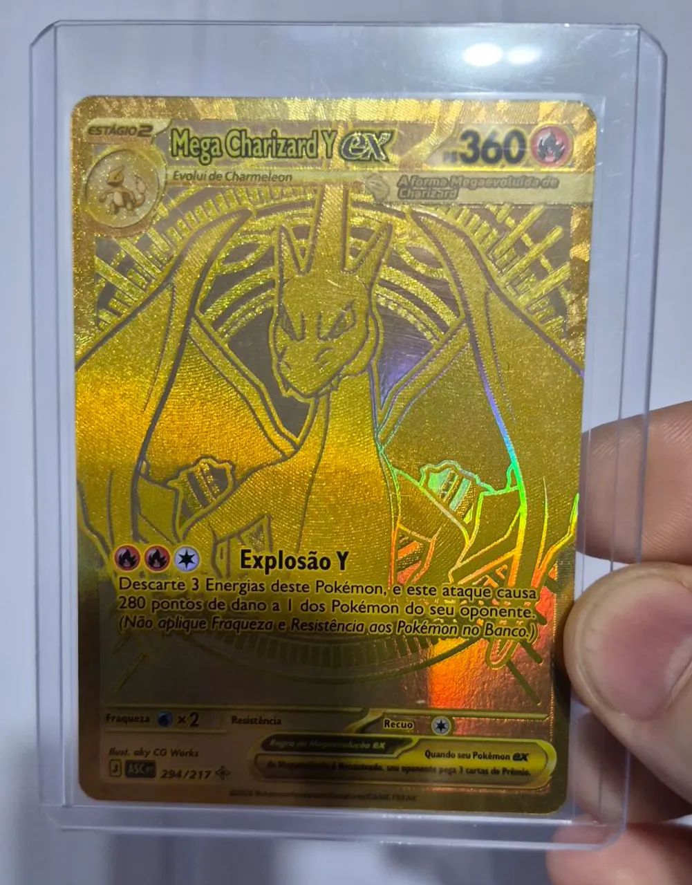 Vendo mega charizar y ex (294/217)