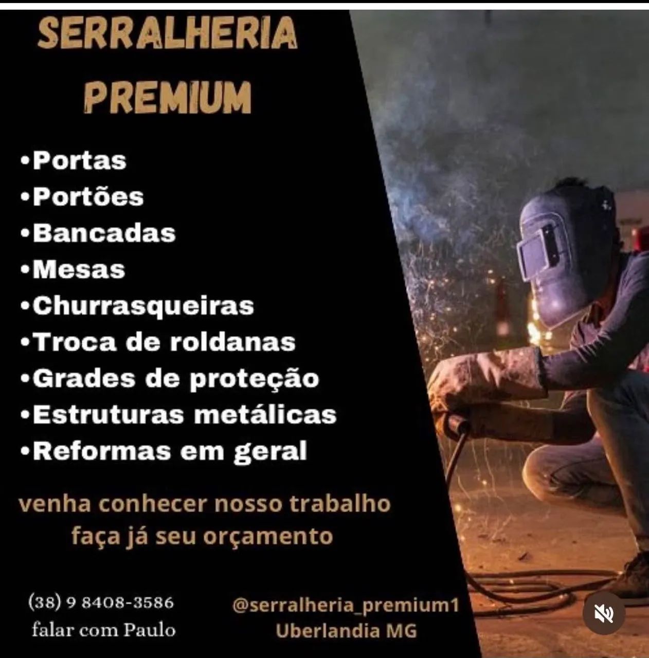 Serralheiro(soldador)