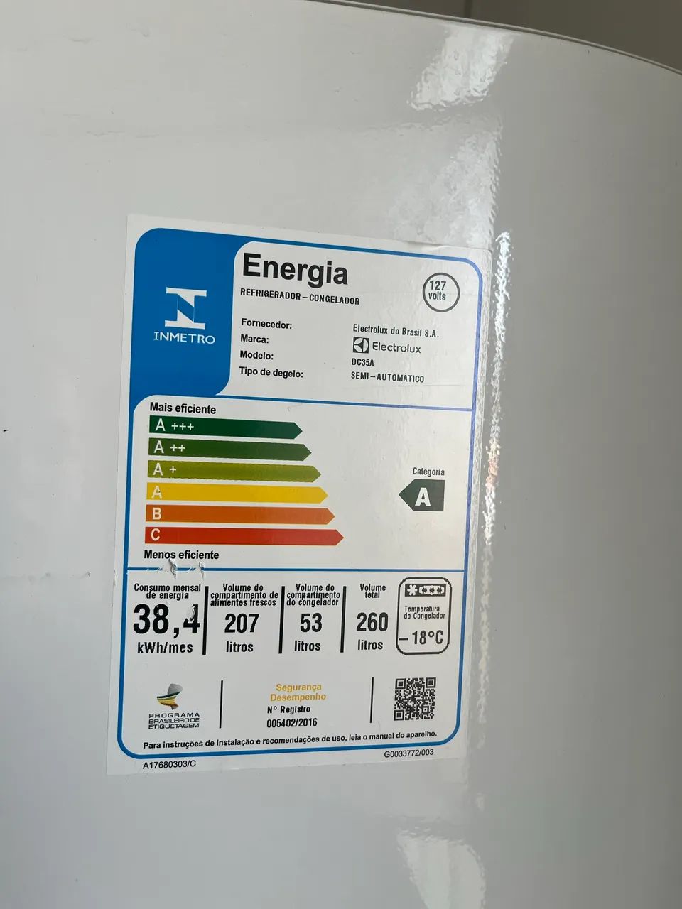 Geladeira eletrolux semi nova  - Foto 2
