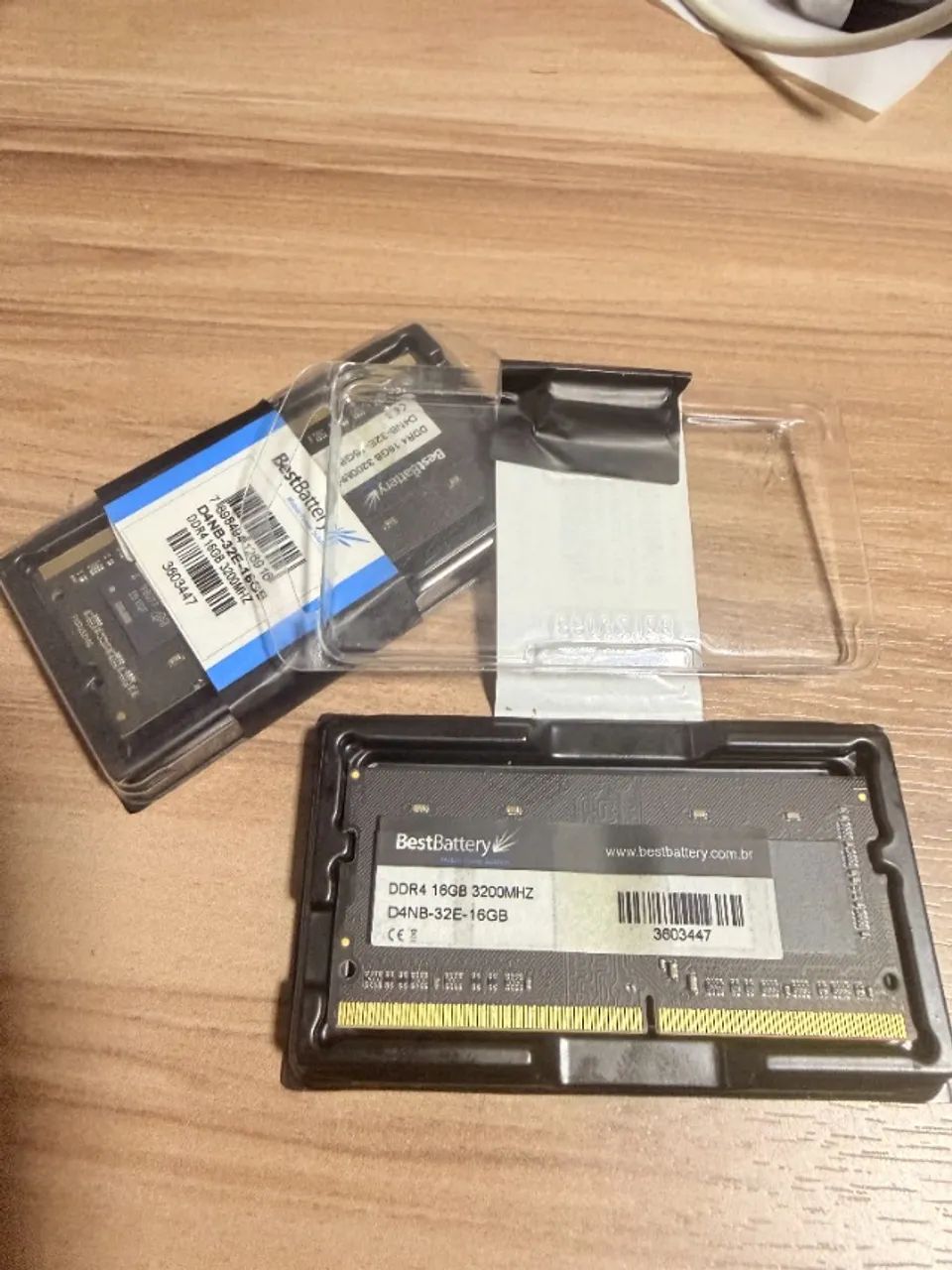 Memória RAM 16GB DDR4 3200MHz p/ Notebook - BestBattery