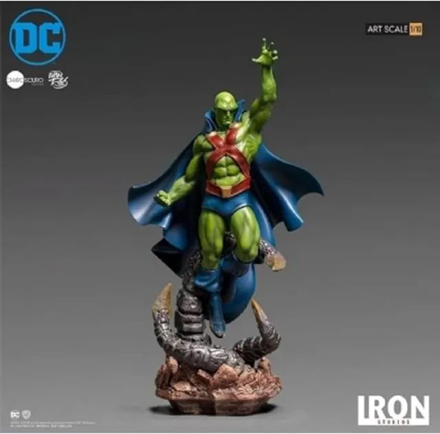 Estatua Martian Manhunter  ( Marciano Ajax) Escala 1:10 DC comics Ivan Reis 