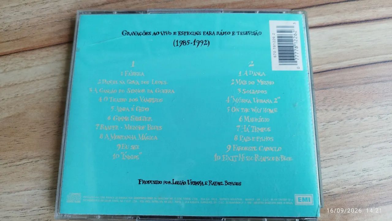 Cd Legião Urbana - música para Acampamentos - Foto 3