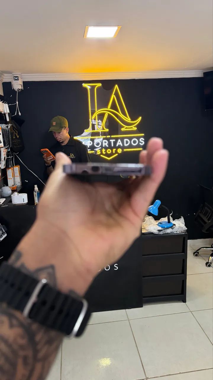 14 pro max 256gb (semi novo) - Foto 4