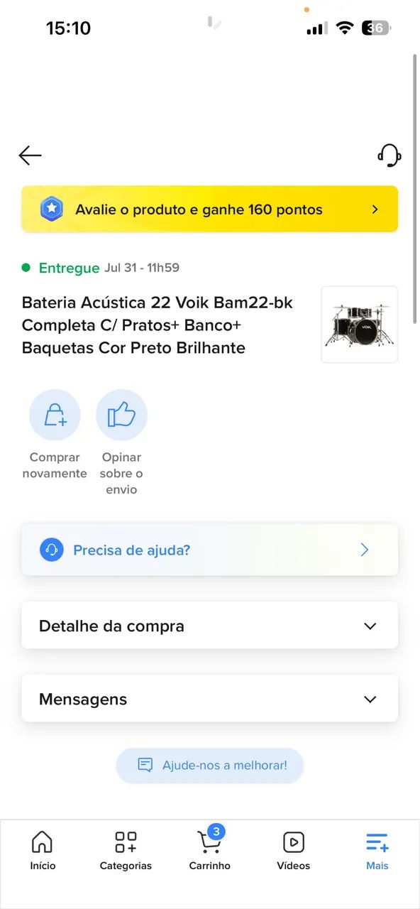 Bateria VOIK - Foto 2