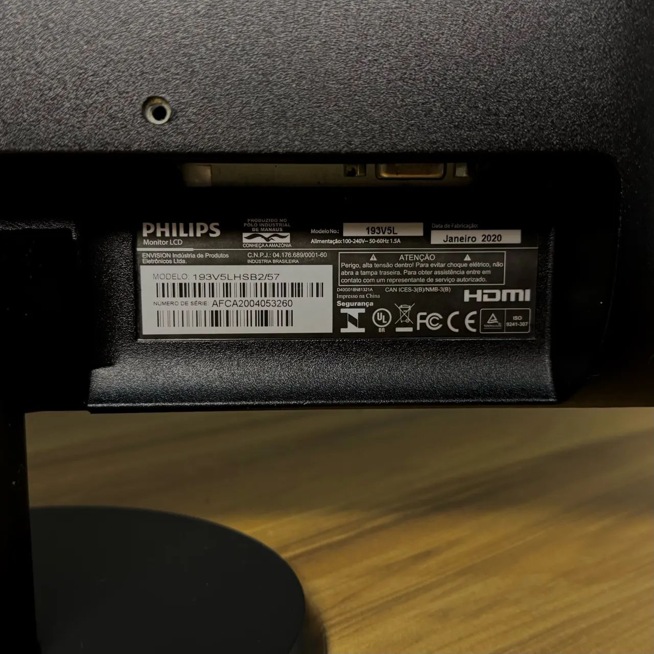 Monitor Philips 19? LED HDMI - Excelente Estado - Foto 5