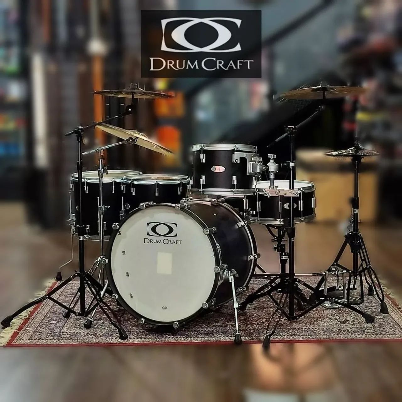 Bateria DrumCraft Series8 Rock Maple Shell Pack (Nova)