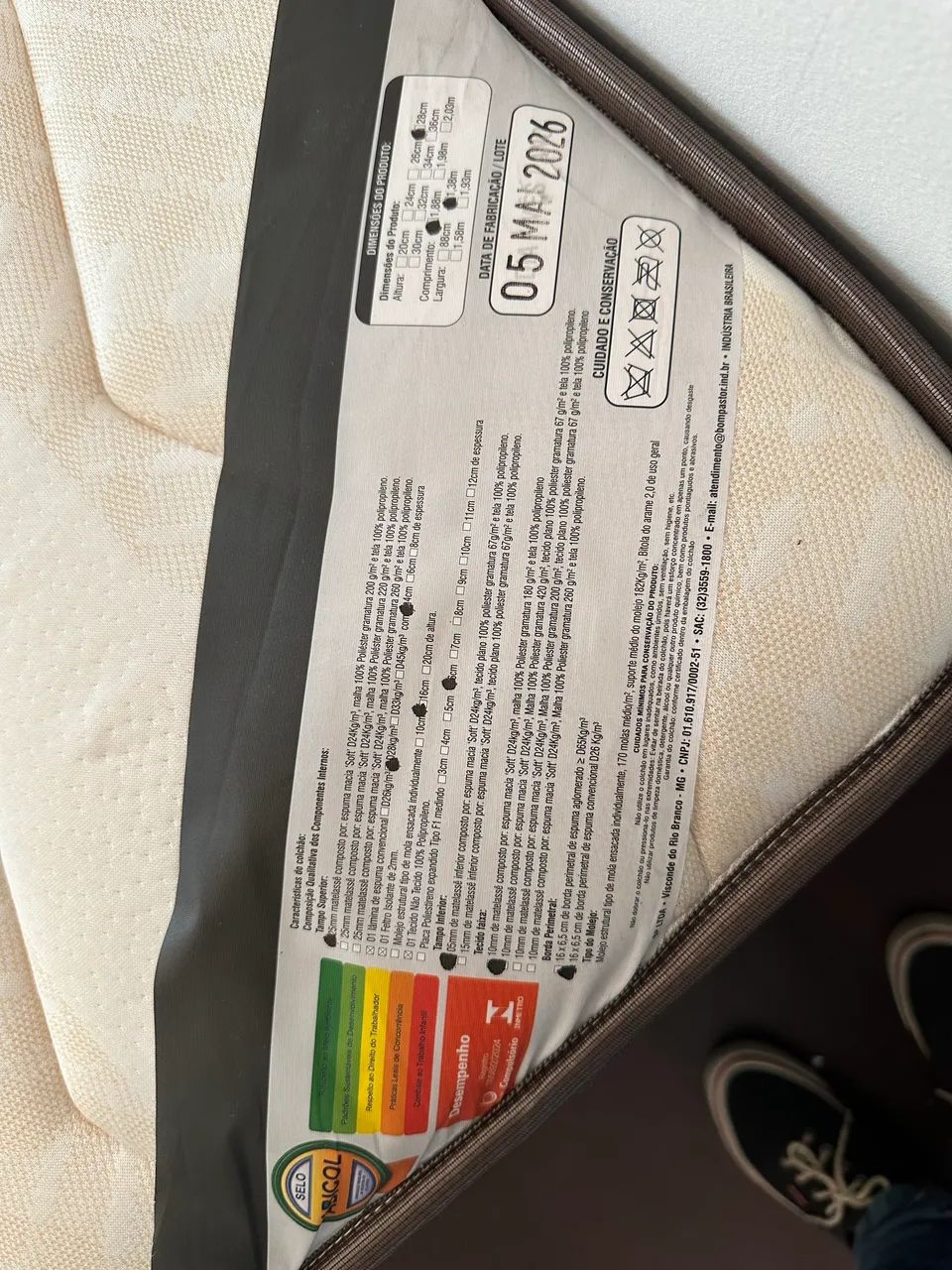 Vendo cama de casal nova - Foto 2