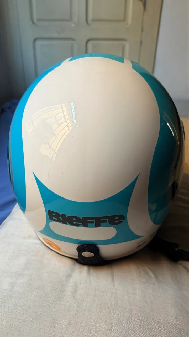 Capacete fechado bieffe retrô 56  - Foto 3