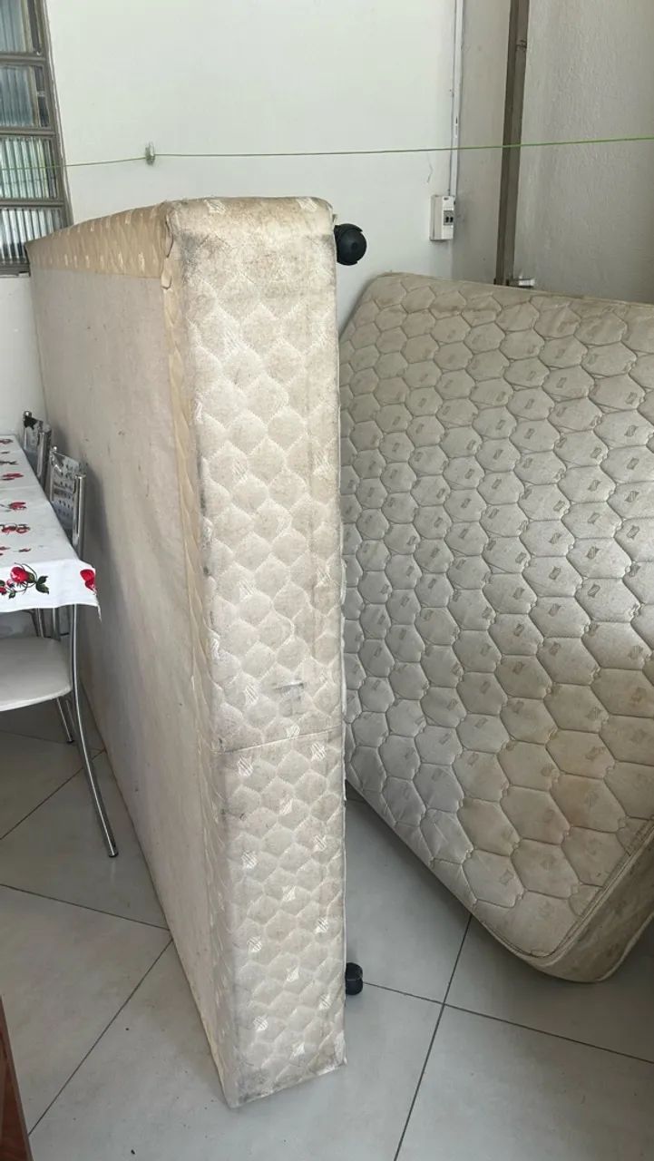 Cama Box casal COM colchão  - Foto 2