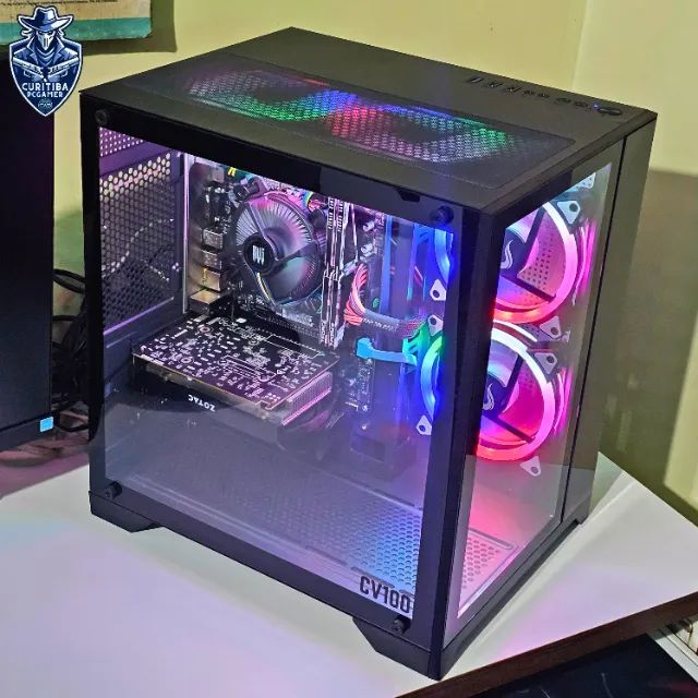 PC 33) PC Gamer Intel i5-8400 16GB NVMe GTX1050 Ti - Computadores