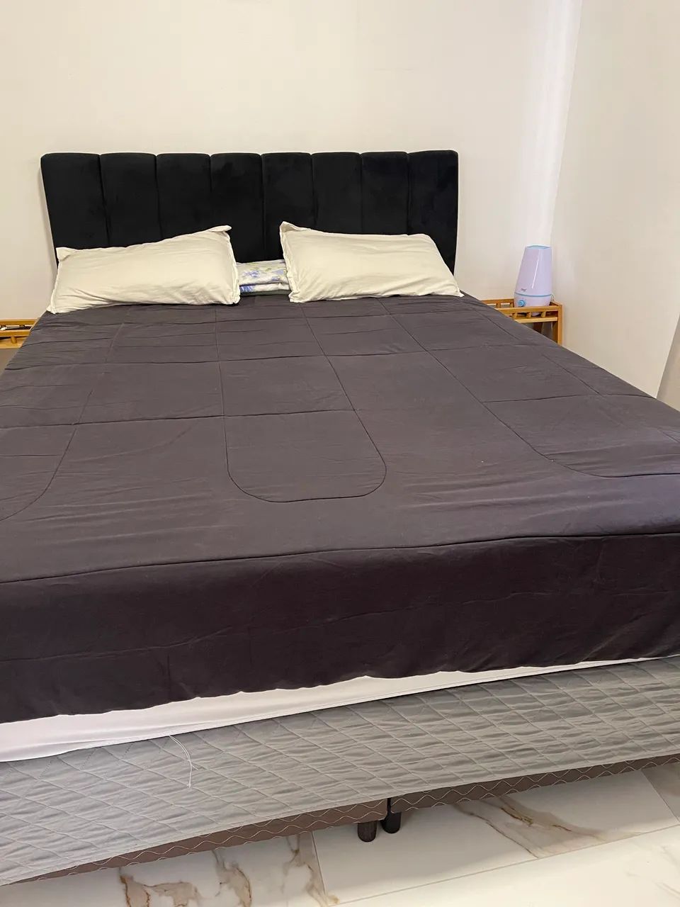 Cama queen, com cabeceira e base - Foto 4