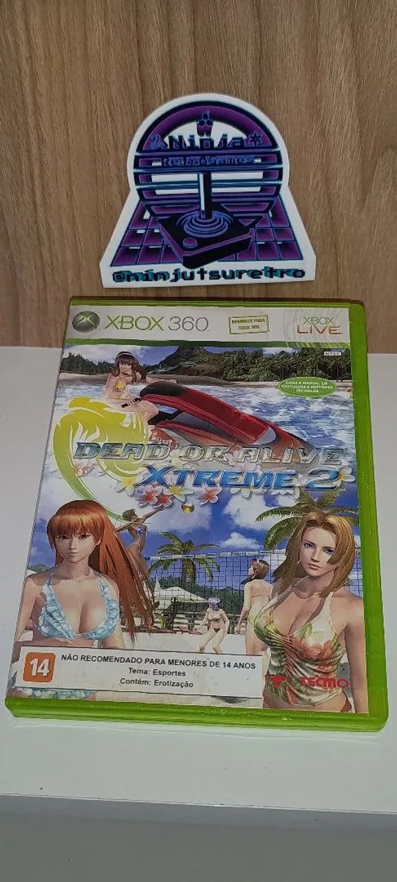 Dead Or Alive Xtreme 2 Xbox 360 original frete grátis 