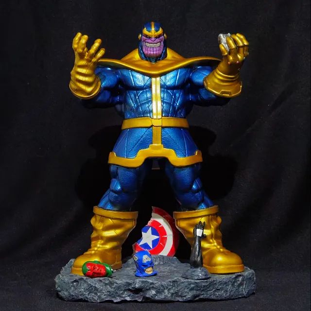 Thanos Infinity Gauntlet Custom Fanart Escala 1/10 N/ Iron studios Sideshow