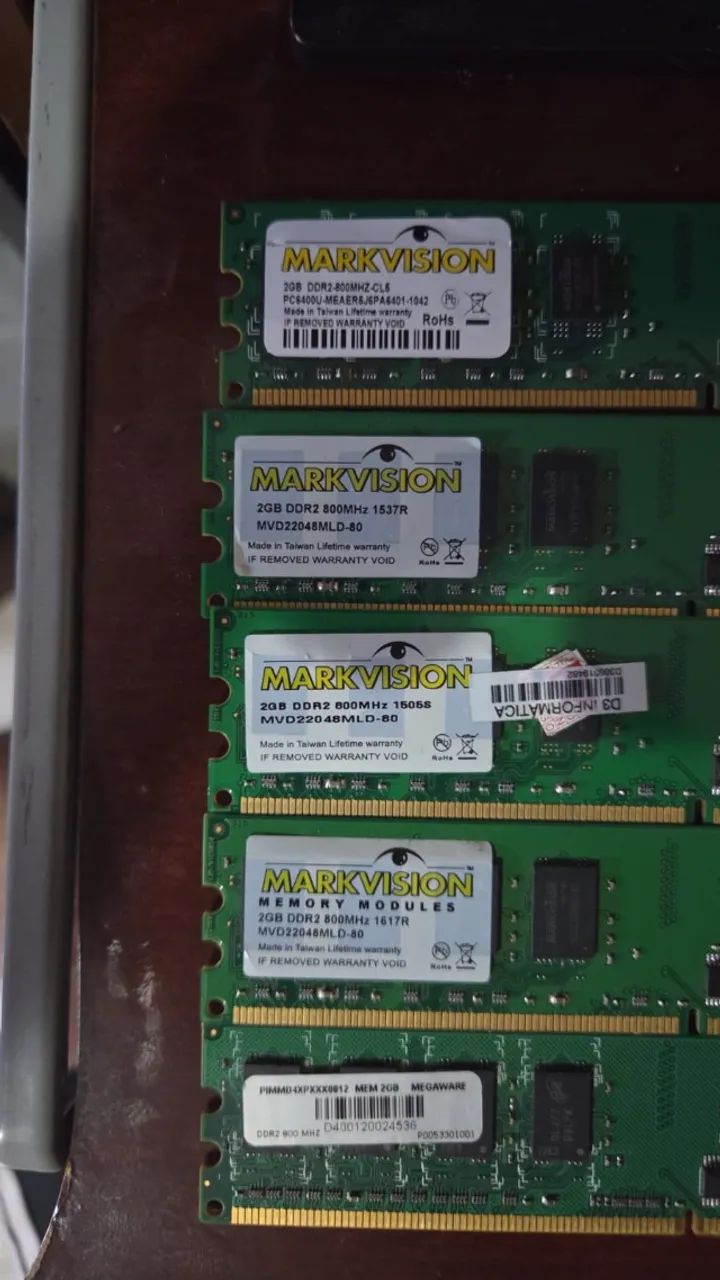 Memória Ram - DDR2 2GB - Foto 2