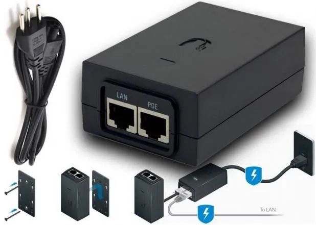 20 fontes POE 24v ubiquit