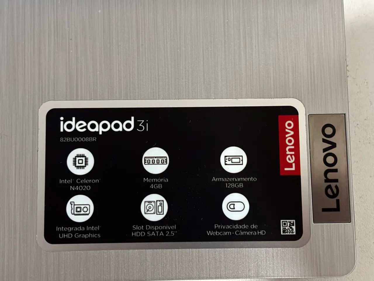 Notebook Lenovo IdeaPad 3i - Excelente Estado - Foto 2
